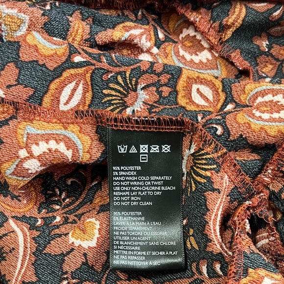 Free People | Night Rhythm Floral Print Wrap Mini Dress - Picture 5 of 8